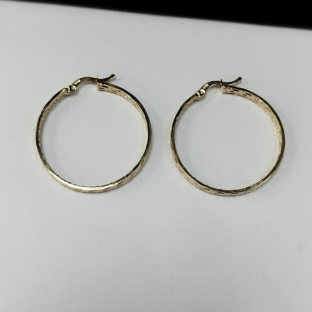 ARETES ARRACADAS FIG GRECAS 14K 3.1 GR (NUEVO)