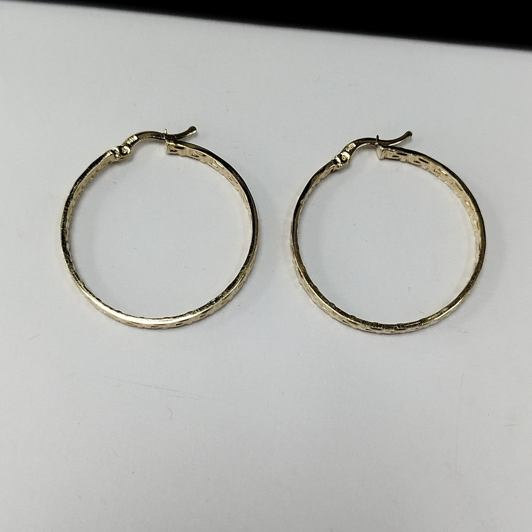 ARETES ARRACADAS FIG GRECAS 14K 3.1 GR (NUEVO)