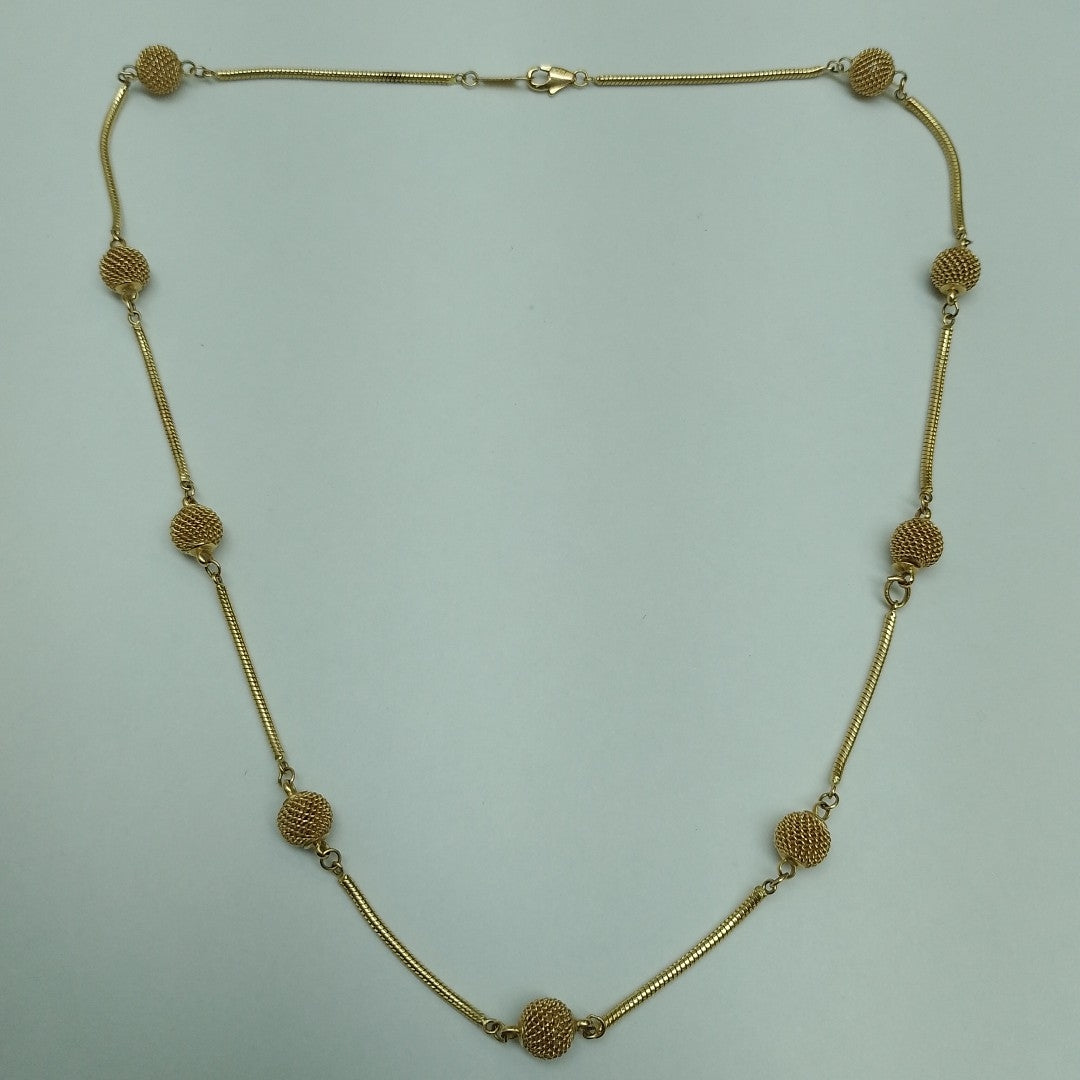 GARGANTILLA ORO 14 K 12.4 GRMS (SEMINUEVO)