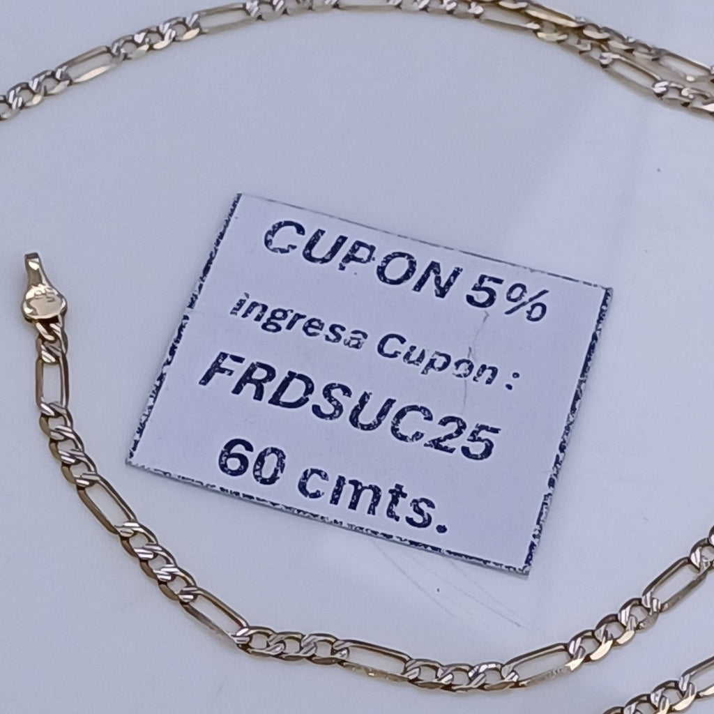 CADENA ORO 14 K 6.8 GRMS (SEMINUEVO)