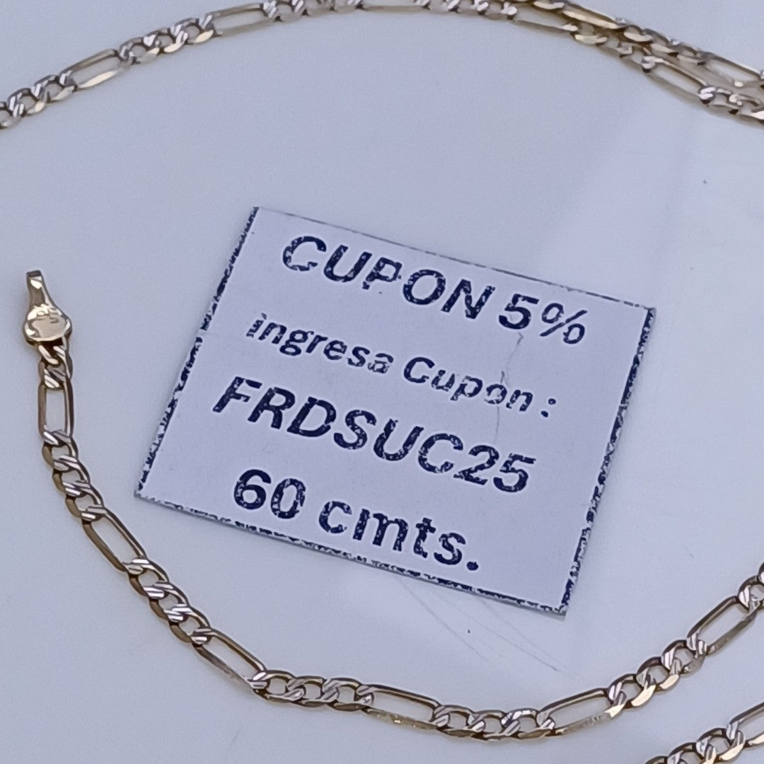 CADENA ORO 14 K 6.8 GRMS (SEMINUEVO)