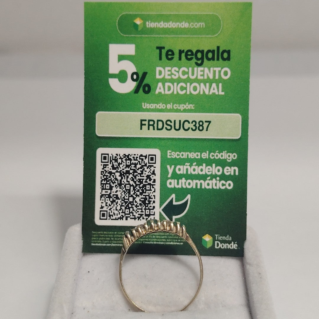 ANILLITO ORO 10 K 1.6 GRMS (SEMINUEVO)