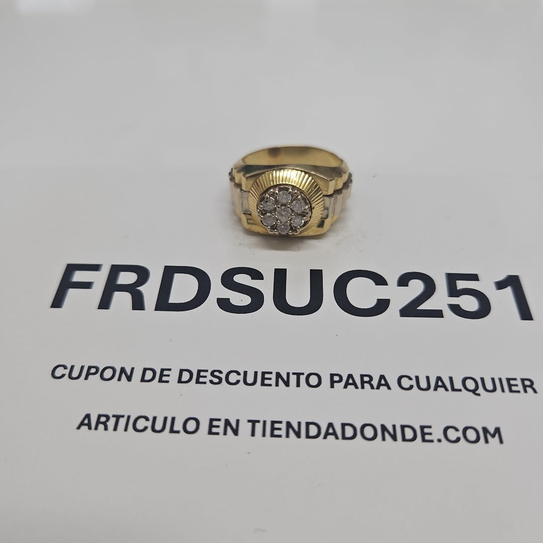 ANILLO ORO 10 K 12,00 GRMS (SEMINUEVO)