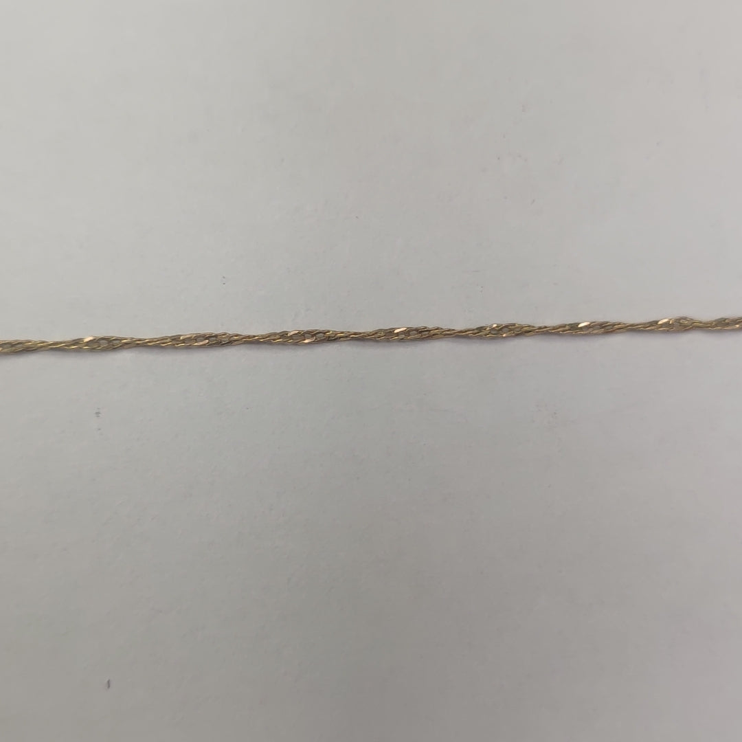 CADENA ORO 8 K 1.1 GRMS (SEMINUEVO)