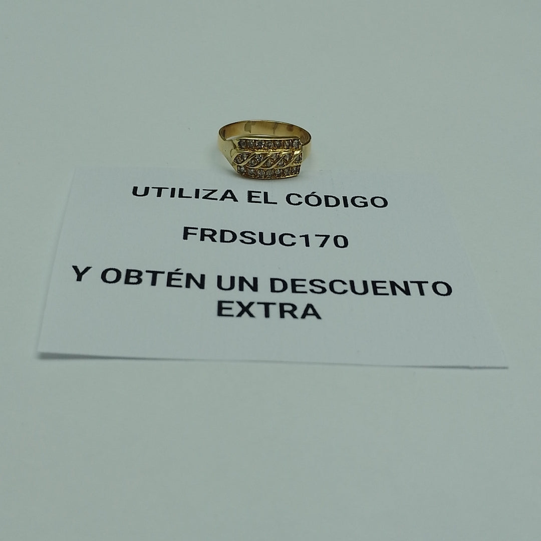 ANILLITO ORO 14 K 3.6 GRMS (SEMINUEVO)
