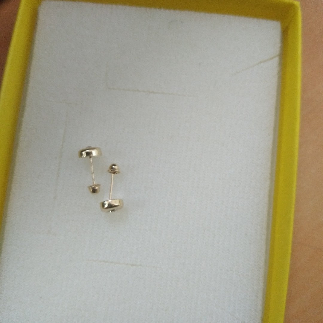 BROQUELES BROQUEL C CIRCONIA 14K 0.27 GR (NUEVO)