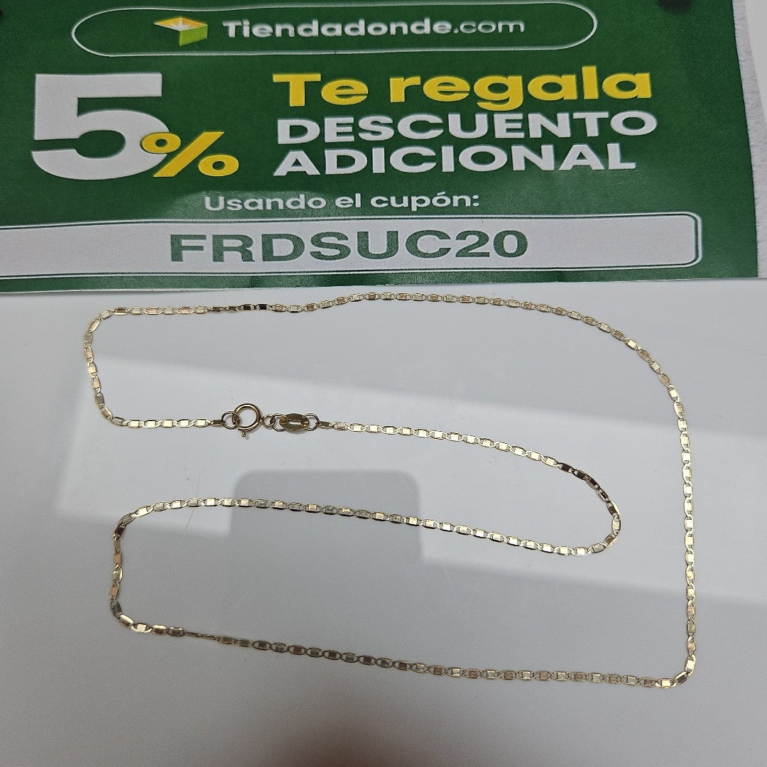CADENA GUCHI 14K 50 CM 2 GR (NUEVO)