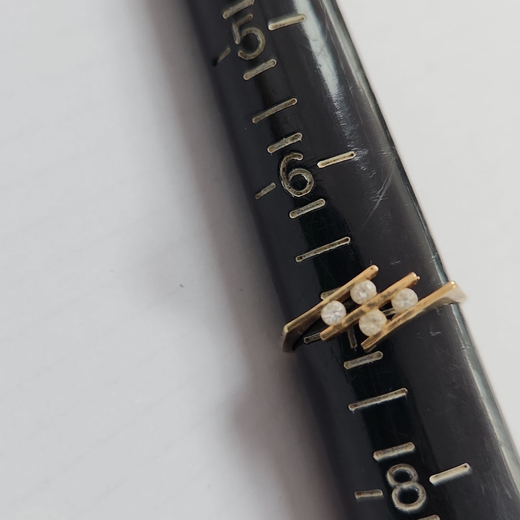 ANILLO ORO 10 K 1,60 GRMS (SEMINUEVO)