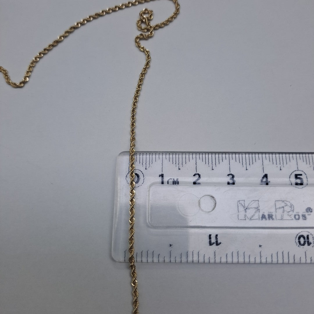 CADENA TORZAL 10K 55 CM 4.7 GR (NUEVO)