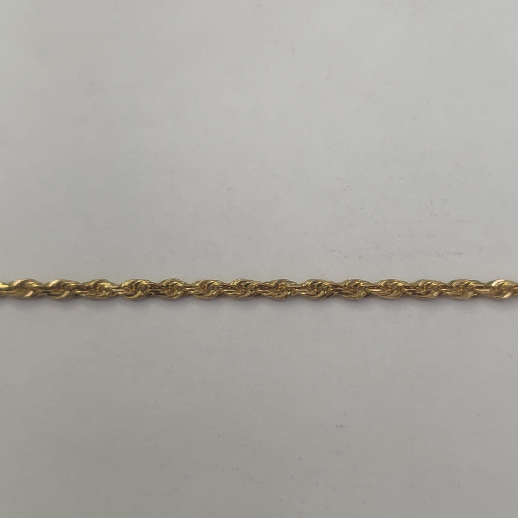 CADENA ORO 14 K 3.5 GRMS (SEMINUEVO)
