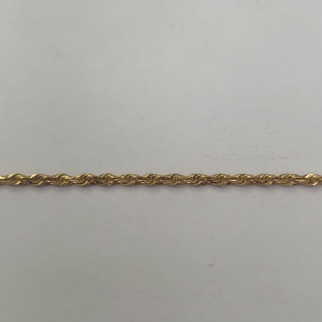 CADENA ORO 14 K 3.5 GRMS (SEMINUEVO)