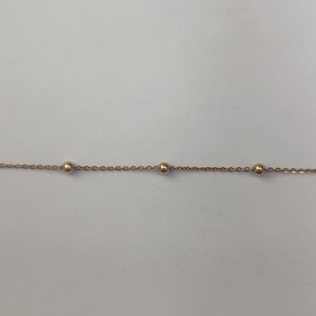 GARGANTILLA ORO 14 K 2.7 GRMS (SEMINUEVO)