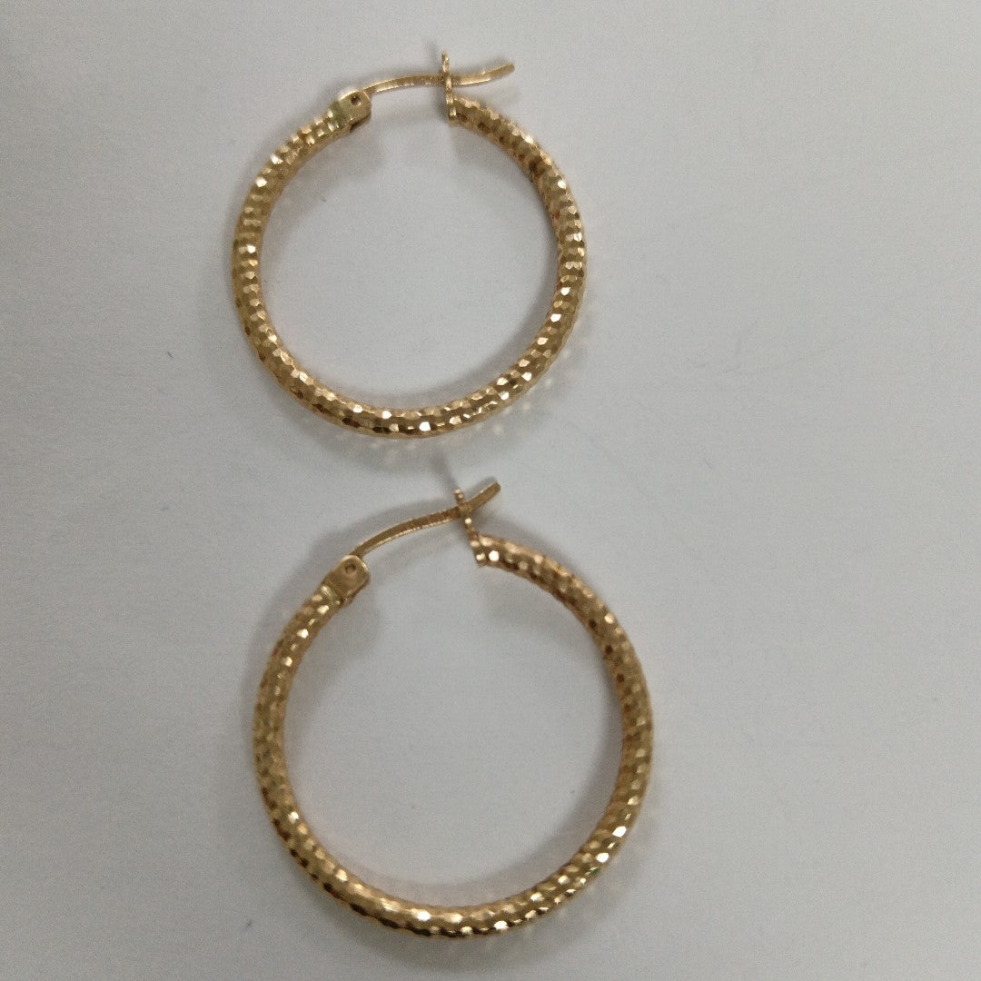 ARRACADAS PAR ORO 14 K 2.5 GRMS (SEMINUEVO)