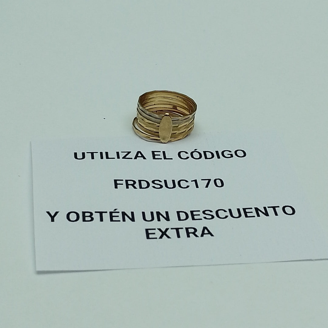 ANILLO ORO 10 K 3,00 GRMS (SEMINUEVO)