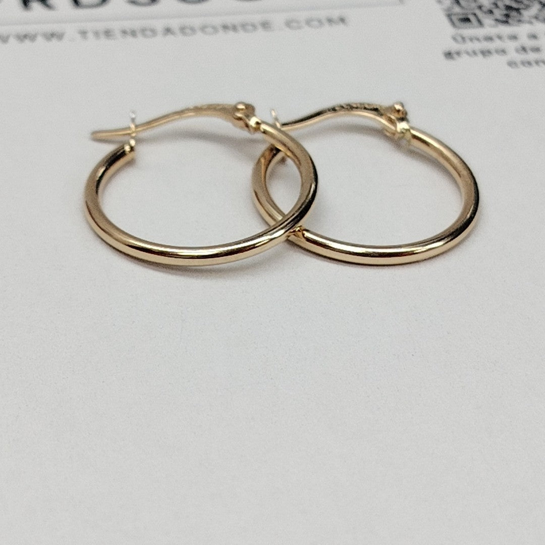 ARETES ARRACADAS 14K 1.3 GR (NUEVO)