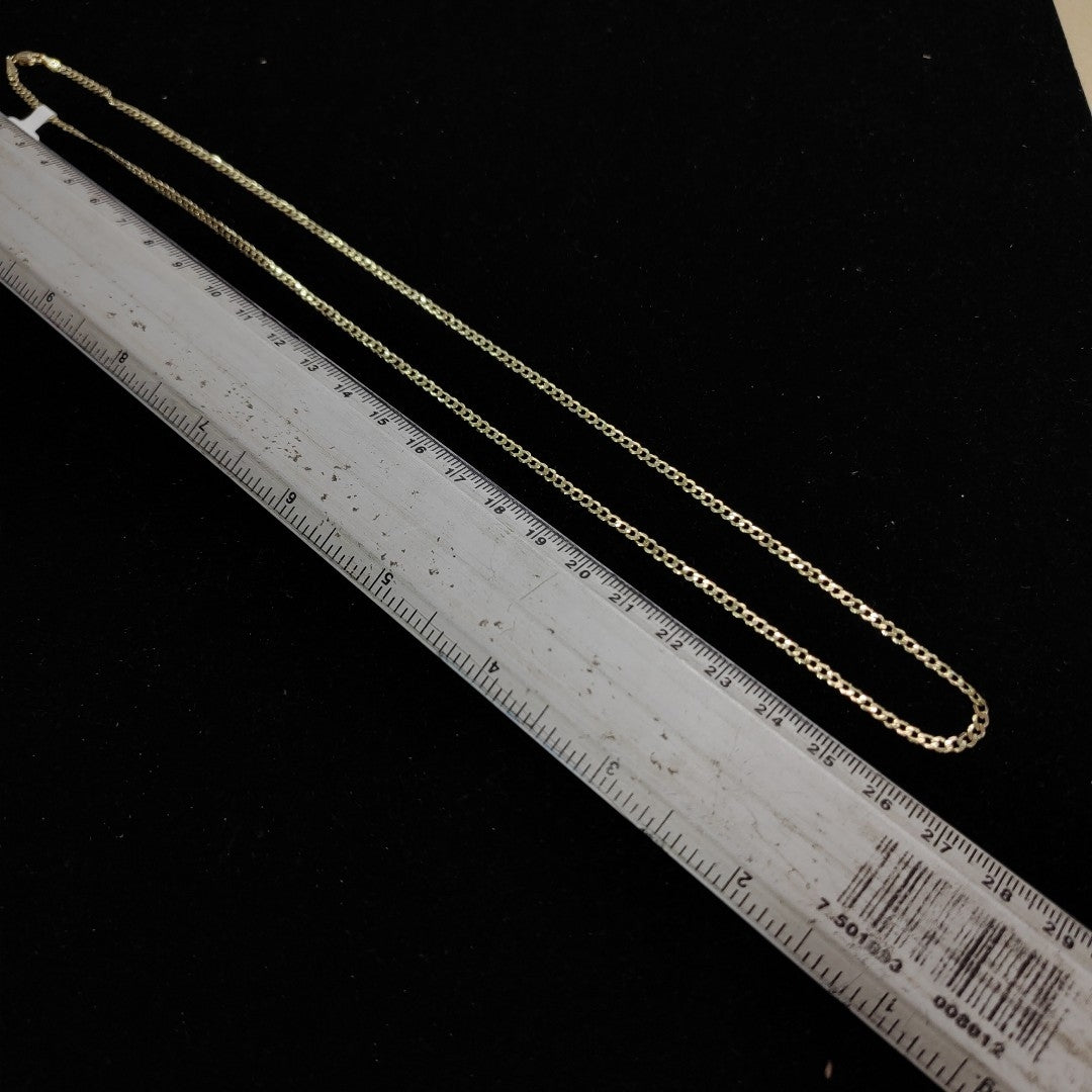 CADENA BARBADA 14K 55 CM 5.1 GR (NUEVO)