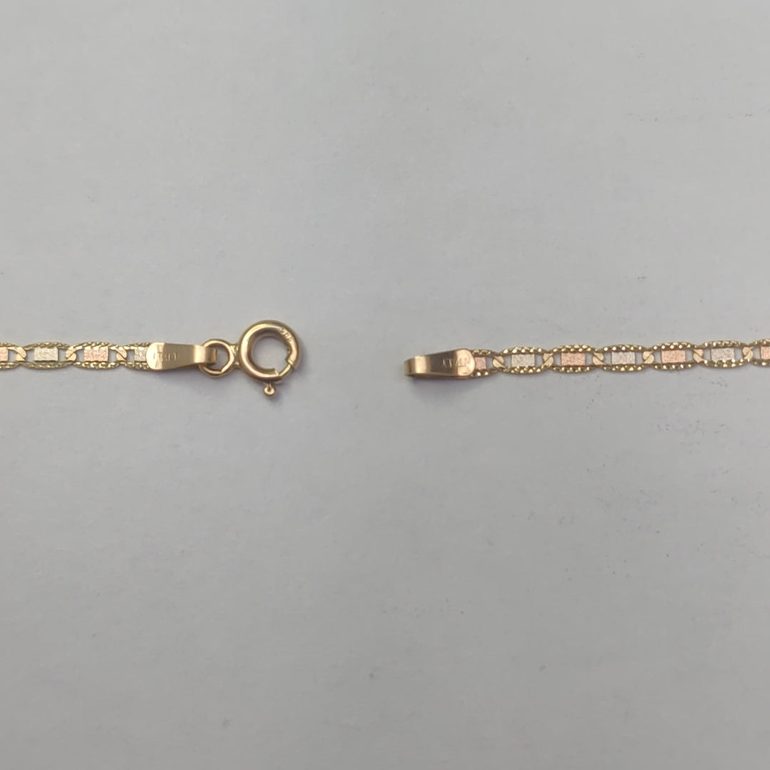 CADENA ORO 14 K 2,90 GRMS (SEMINUEVO)
