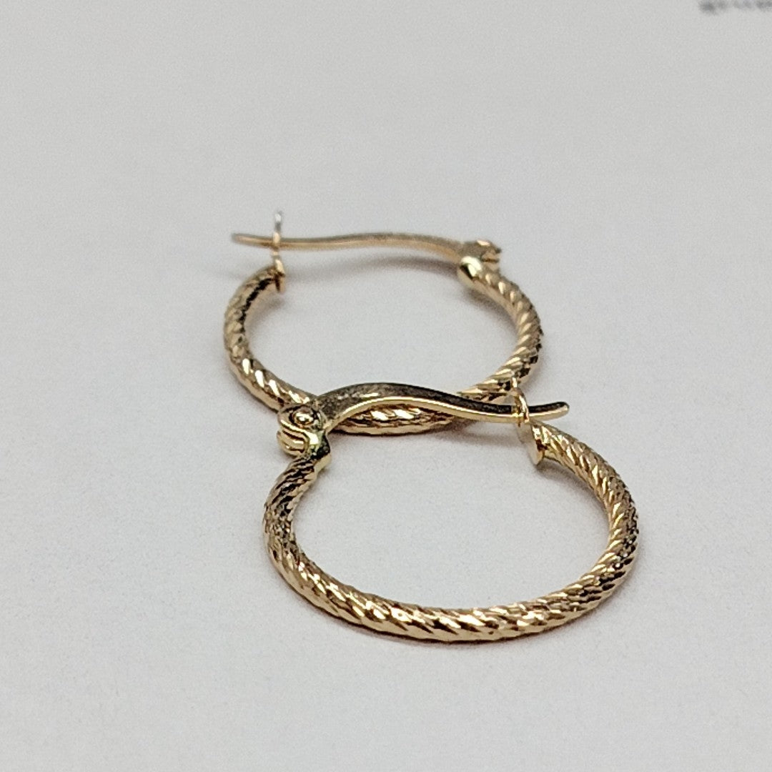ARETES ARRACADAS 14K 1.2 GR (NUEVO)