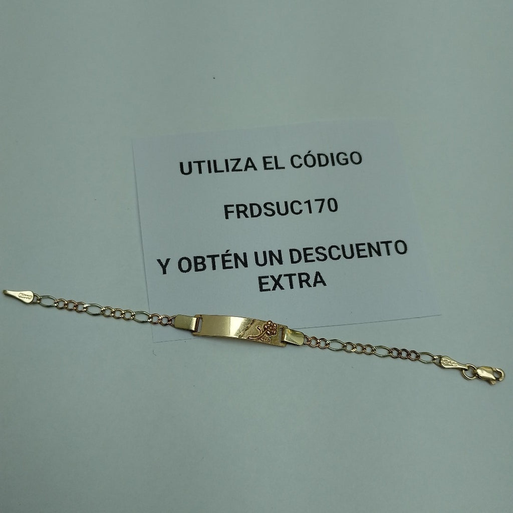 ESCLAVA ORO 10 K 2.4 GRMS (SEMINUEVO)