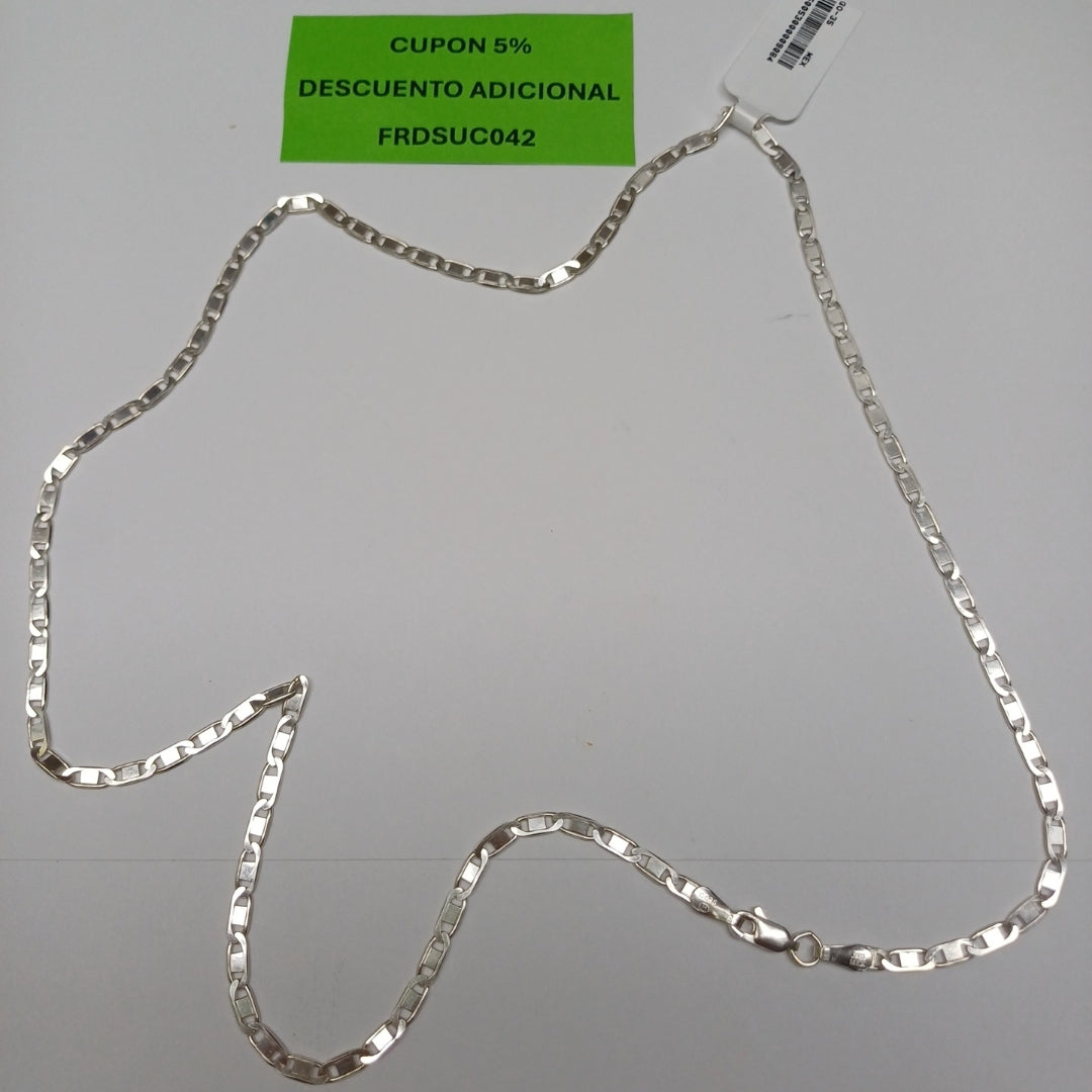 CADENA GUCHI PLATA .925 60 CM 10.43 GR (NUEVO)