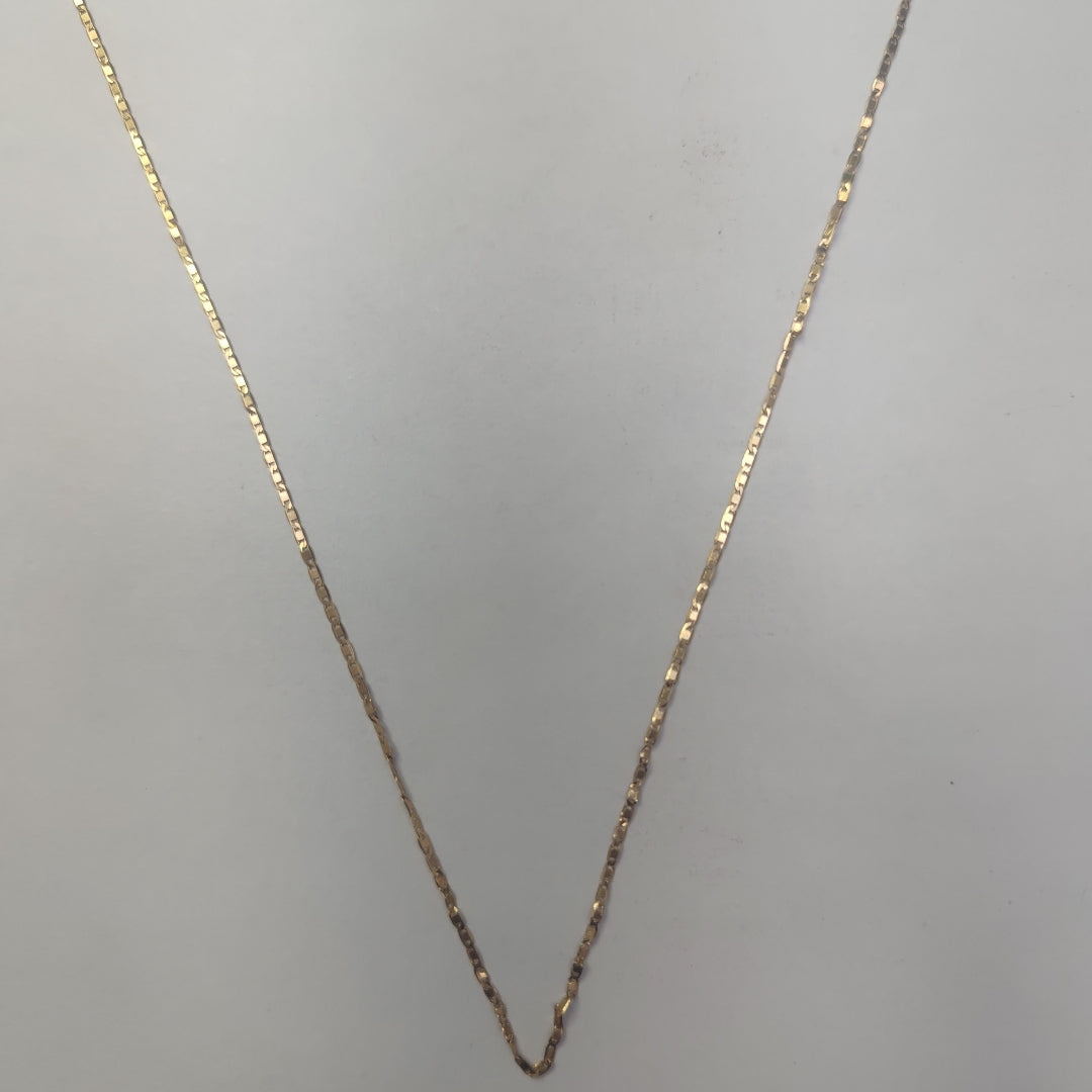CADENA ORO 14 K 1.2 GRMS (SEMINUEVO)