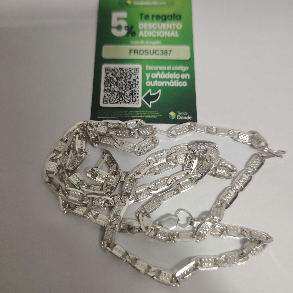 CADENA PLATA 16.9 GRMS (SEMINUEVO)
