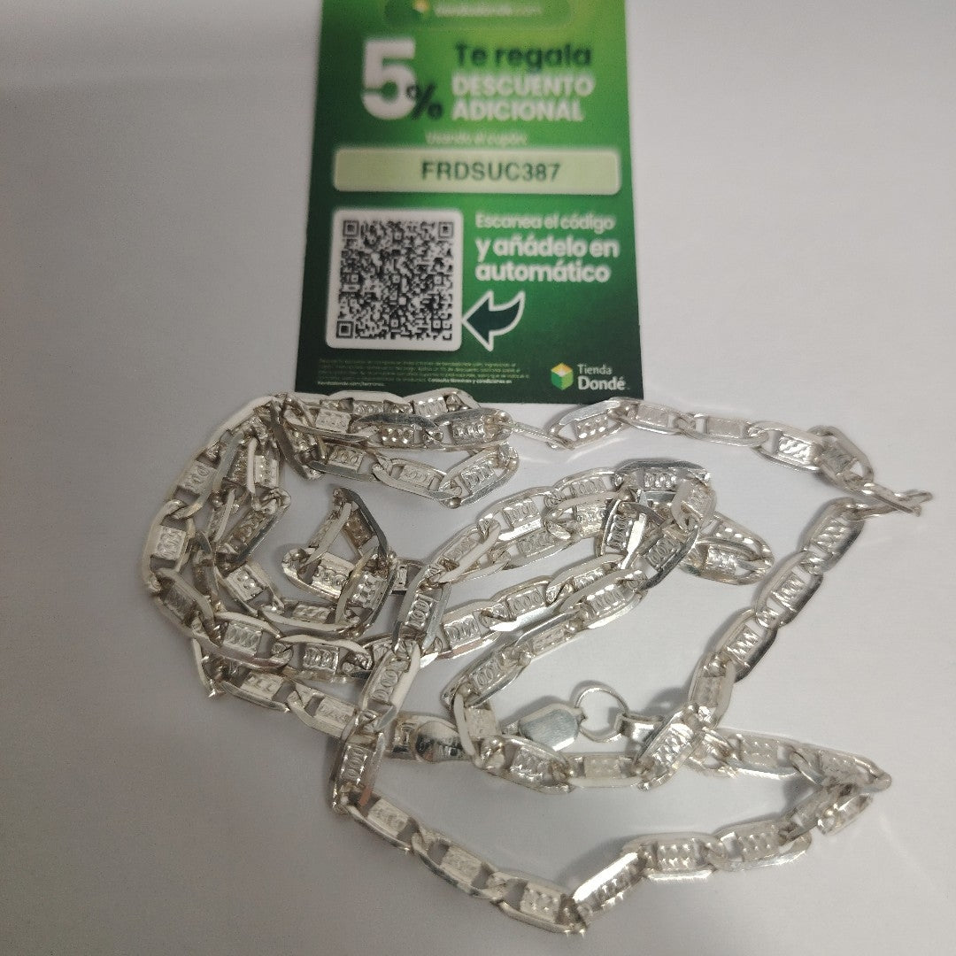 CADENA PLATA 16.9 GRMS (SEMINUEVO)