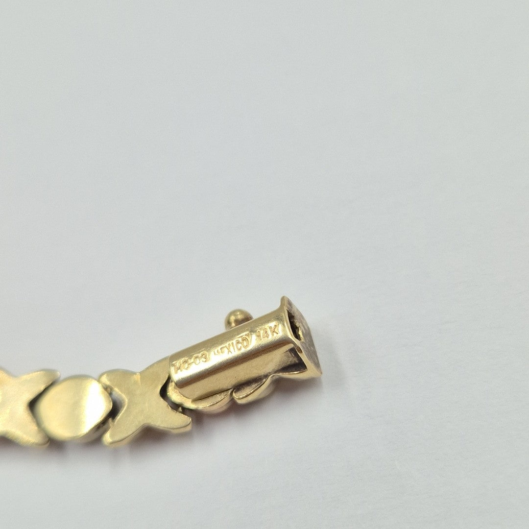 PULSERA ORO 14 K 8,60 GRMS (SEMINUEVO)