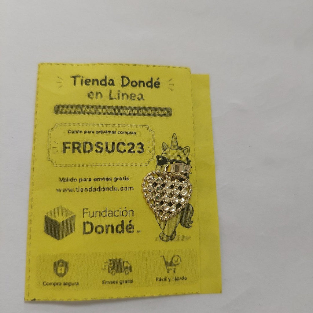DIJE FIG CORAZON 14K 0.8 GR (NUEVO)