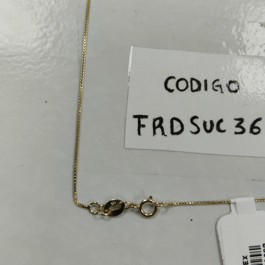 CADENA VENECIANO 14K 50 CM 1.6 GR (NUEVO)