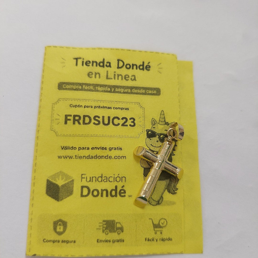 DIJE CRUZ 14K 1.1 GR (NUEVO)
