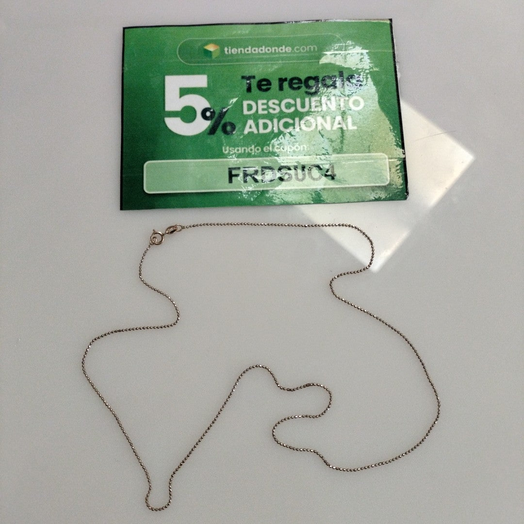 CADENA ORO 14 K 1.9 GRMS (SEMINUEVO)