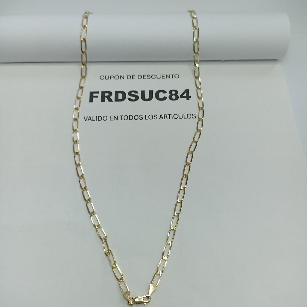 CADENA ESLABONES 14K 60 CM 11.1 GR (NUEVO)