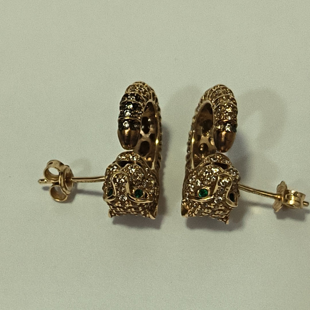 ARETES PAR ORO 14 K 7,70 GRMS (SEMINUEVO)