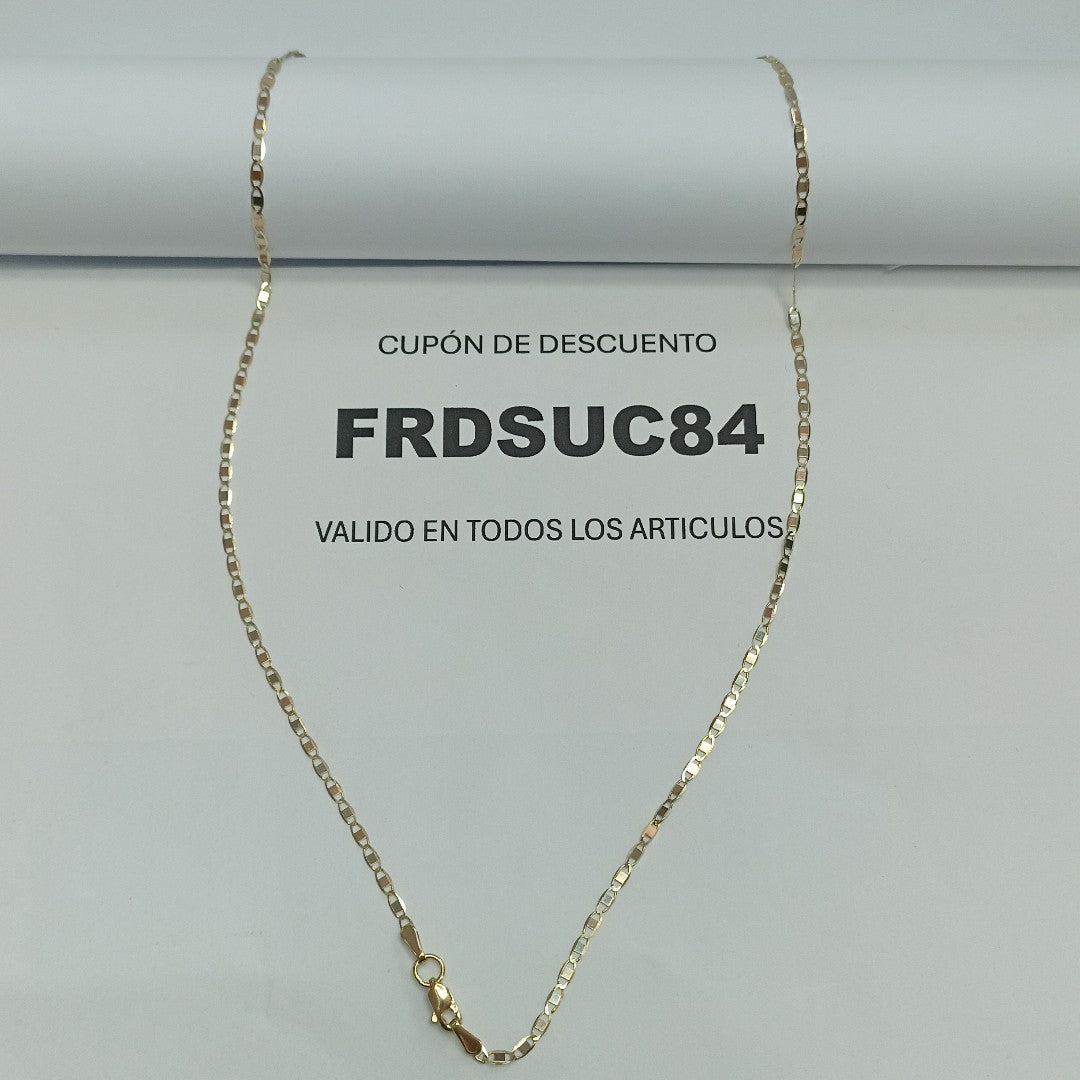 CADENA GUCHI 14K 50 CM 3 GR (NUEVO)
