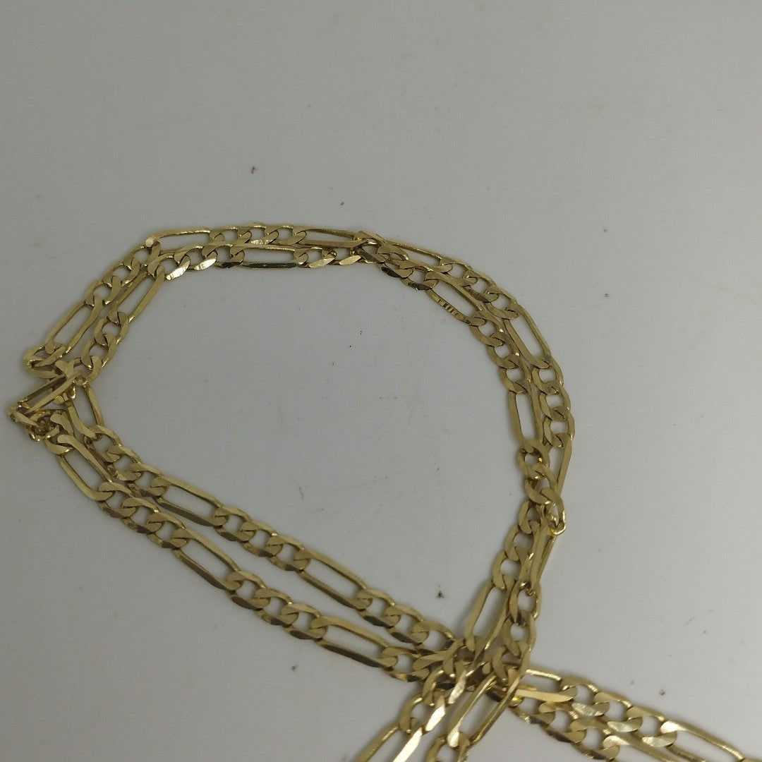 CADENA 3X1 14K 55 CM 7.2 GR (NUEVO)