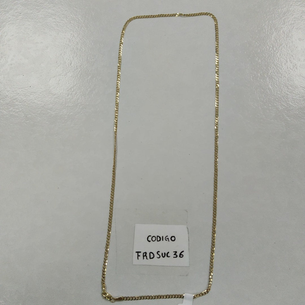 CADENA BARBADA 14K 55 CM 6 GR (NUEVO)