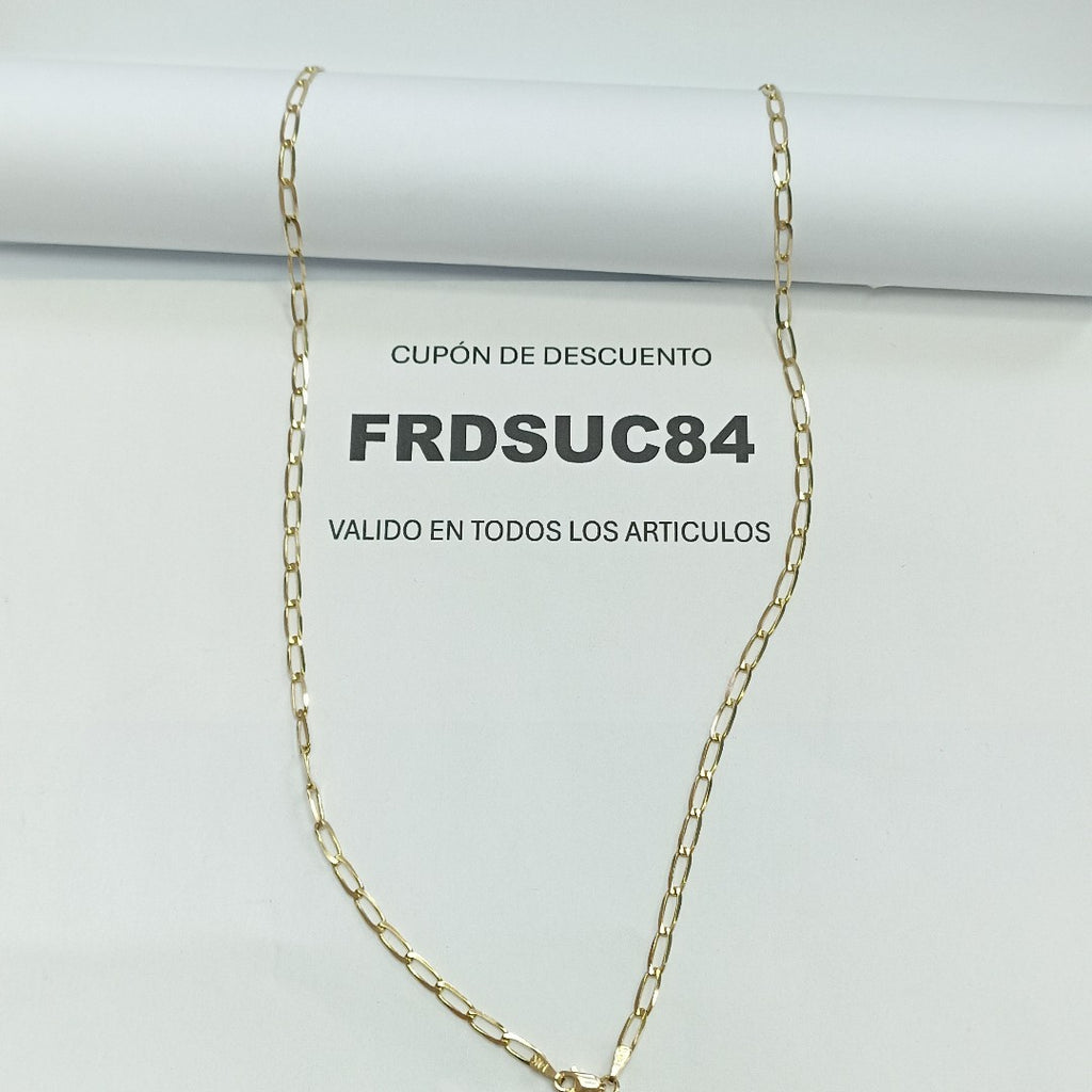 CADENA ESLABON 14K 55 CM 6.5 GR (NUEVO)
