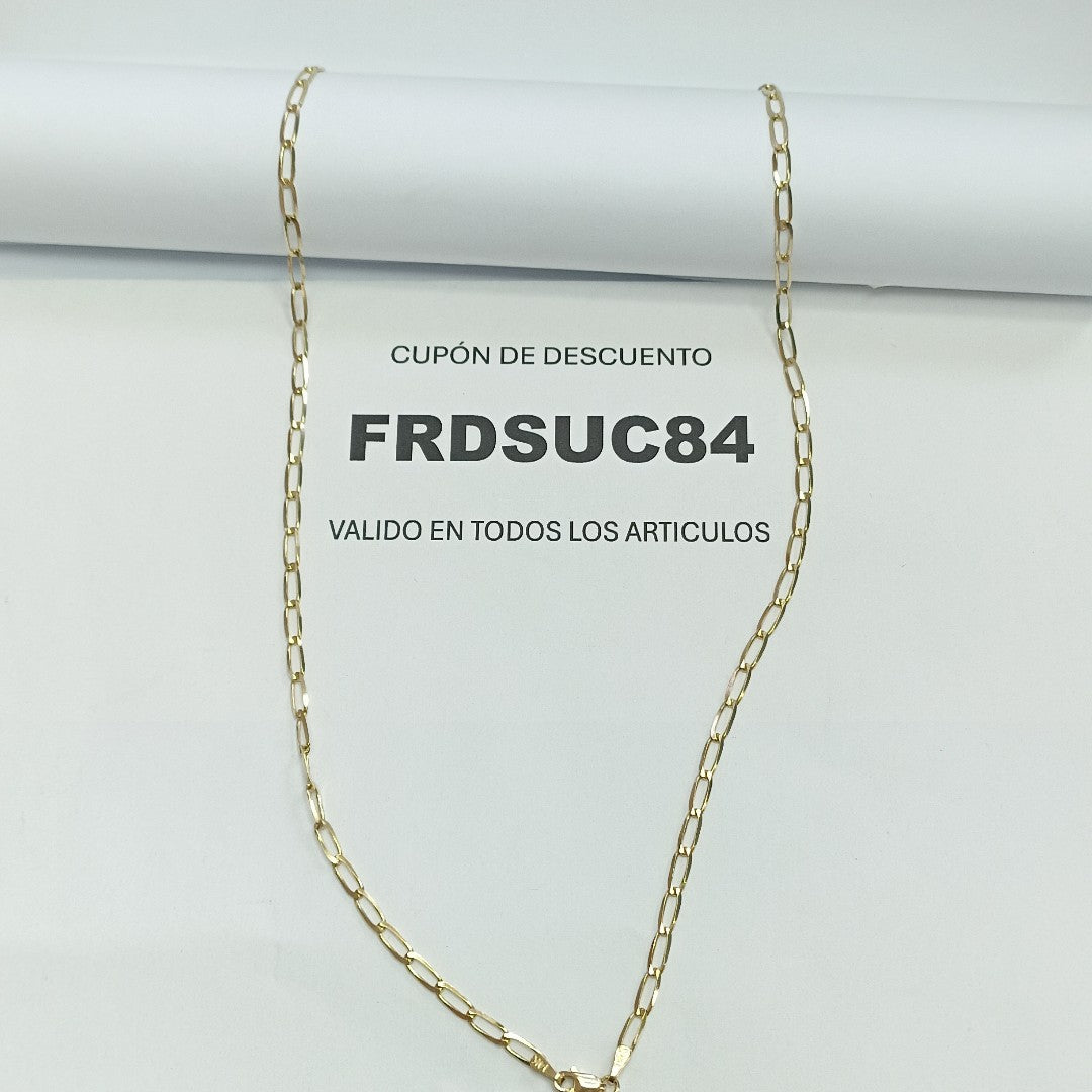 CADENA ESLABON 14K 55 CM 6.5 GR (NUEVO)