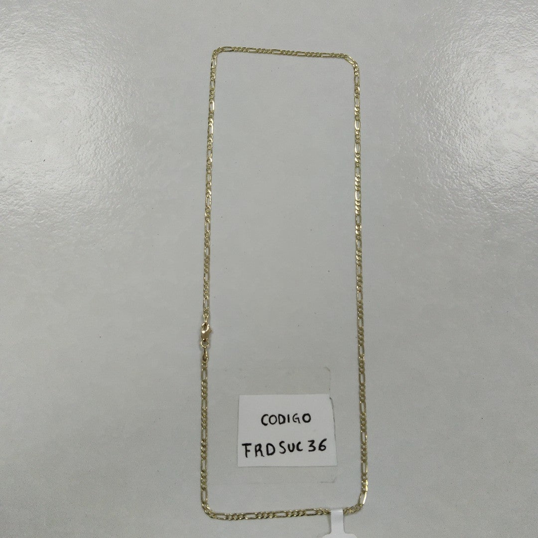 CADENA 3X1 14K 55 CM 5 GR (NUEVO)