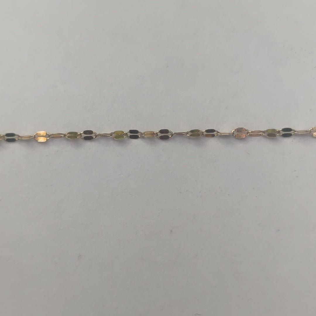 CADENA ORO 10 K 0,70 GRMS (SEMINUEVO)