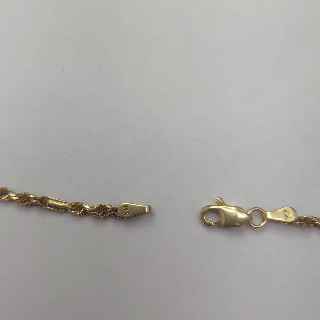 CADENA ORO 14 K 3.9 GRMS (SEMINUEVO)