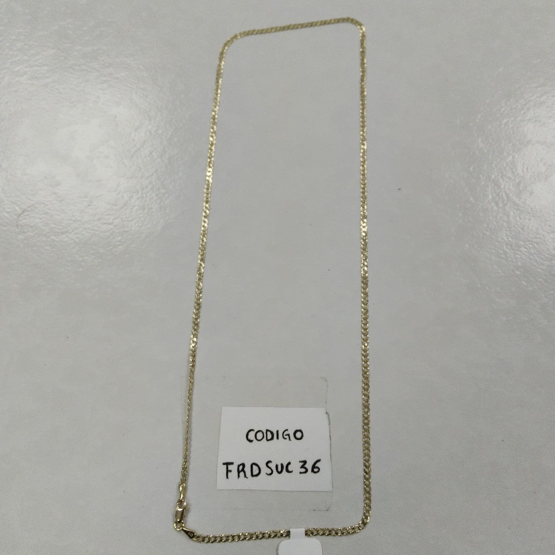 CADENA BARBADA 14K 55 CM 5.1 GR (NUEVO)