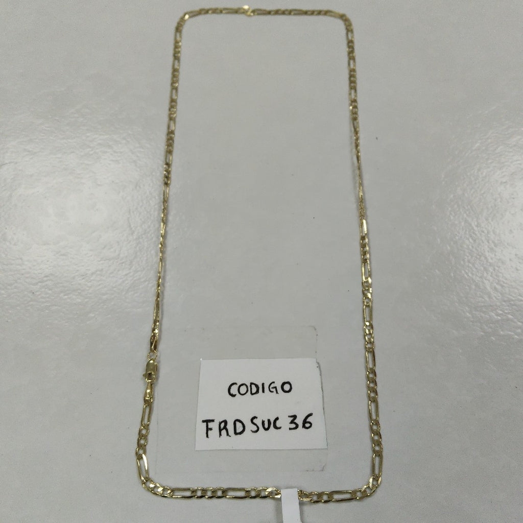 CADENA 3X1 14K 55 CM 7.3 GR (NUEVO)