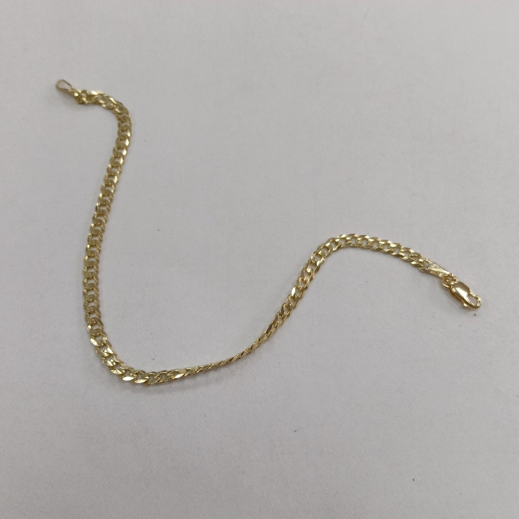 PULSERA BARBADA 14K 18 CM 3.2 GR (NUEVO)