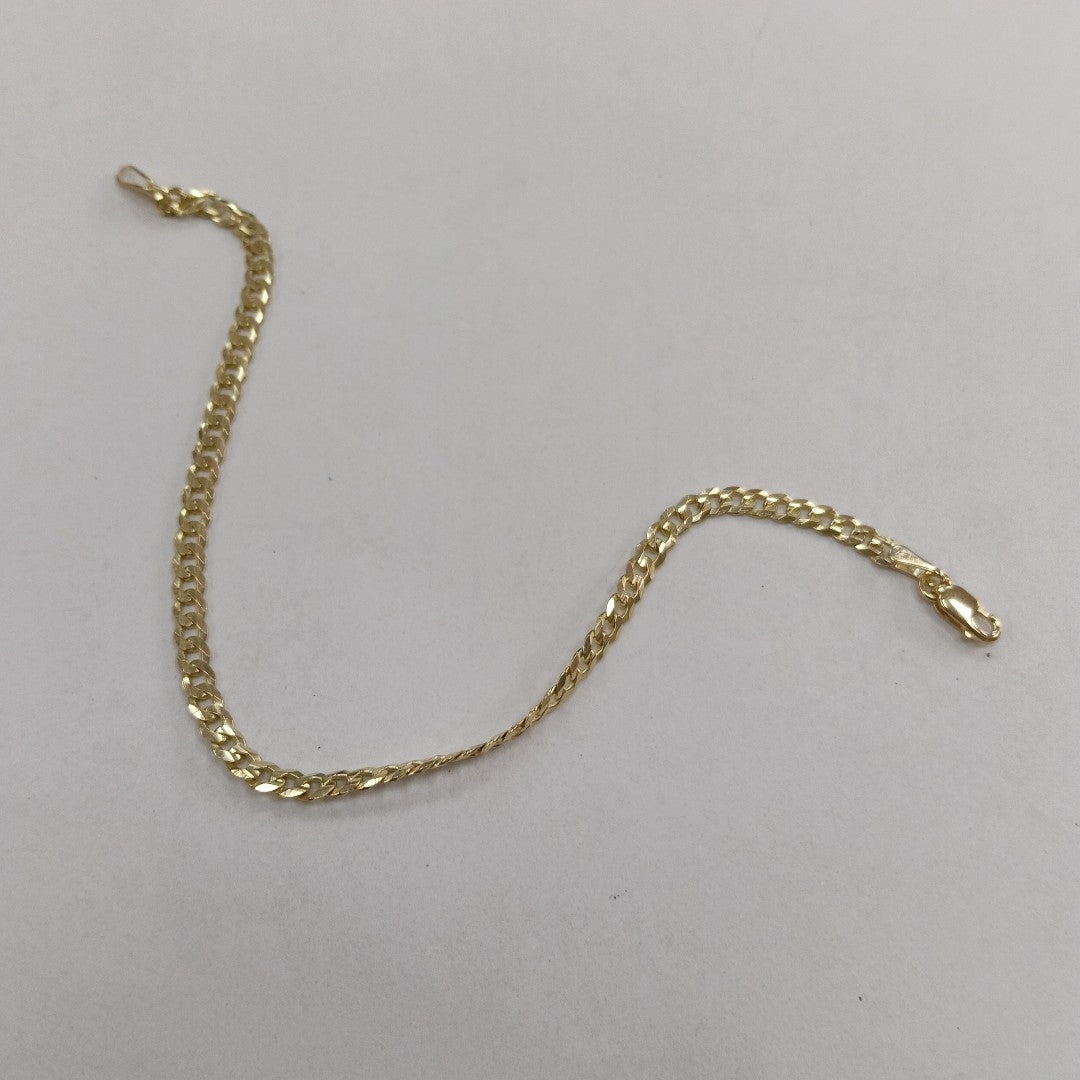 PULSERA BARBADA 14K 18 CM 3.2 GR (NUEVO)