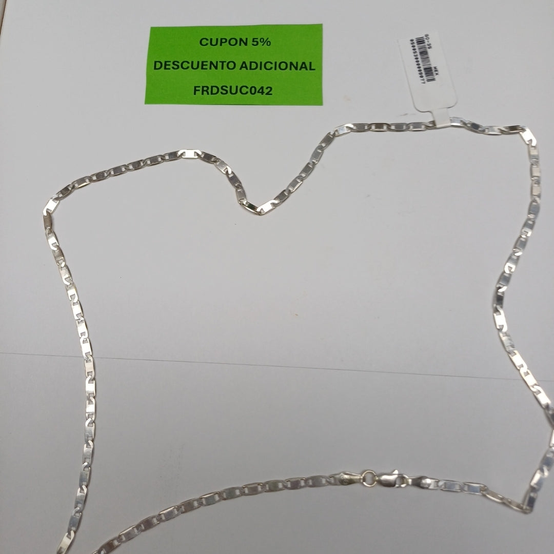 CADENA GUCHI PLATA .925 60 CM 10.33 GR (NUEVO)