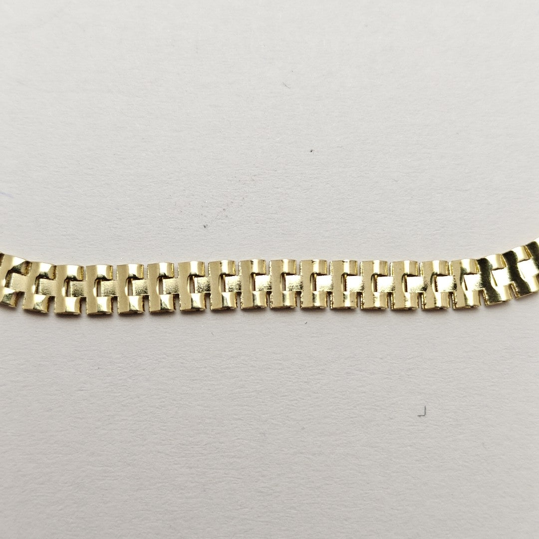 PULSERA ESPECIAL 14K 18 CM 4.2 GR (NUEVO)