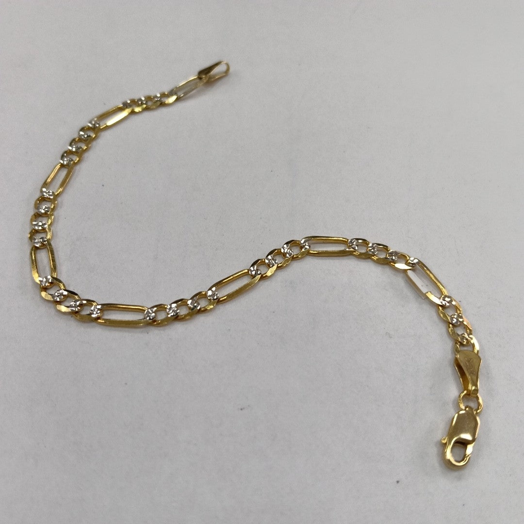 PULSERA 3X1 14K 18 CM 3.9 GR (NUEVO)
