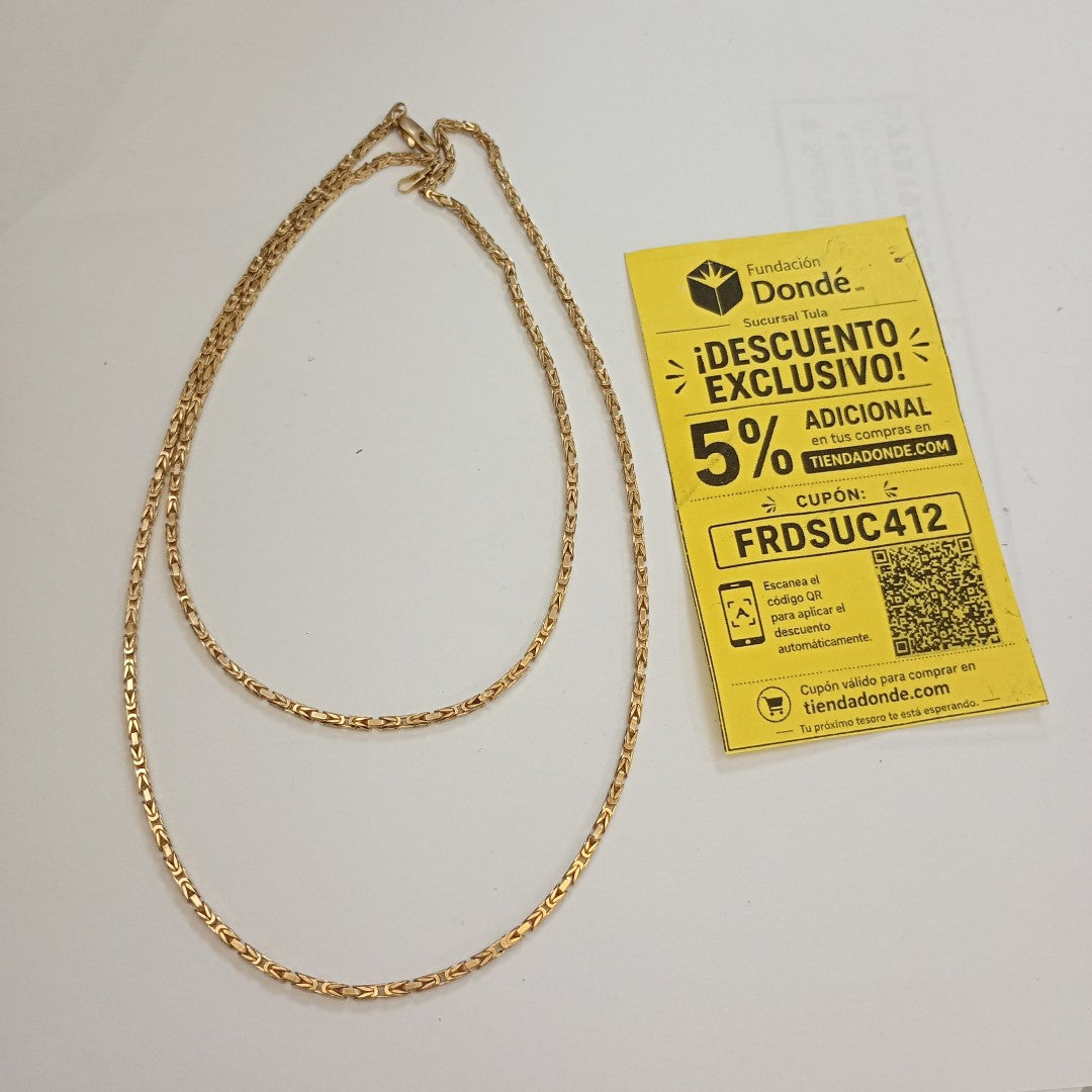 CADENA ORO 14 K 15,30 GRMS (SEMINUEVO)